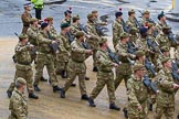 Lord Mayor's Show 2012: Entry 48 - The London Regiment, the only TA infantry battalion based in London..
Press stand opposite Mansion House, City of London,
London,
Greater London,
United Kingdom,
on 10 November 2012 at 11:21, image #679