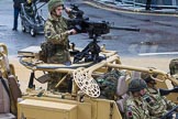 Lord Mayor's Show 2012: Entry 49 B Coy, 4 PARA. B Company, 4th Battalion The Parachute Regiment..
Press stand opposite Mansion House, City of London,
London,
Greater London,
United Kingdom,
on 10 November 2012 at 11:22, image #684