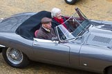 Lord Mayor's Show 2012: Entry 59 - Jaguar, here a classic E-type..
Press stand opposite Mansion House, City of London,
London,
Greater London,
United Kingdom,
on 10 November 2012 at 11:26, image #769