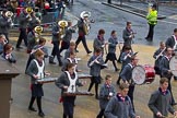 Lord Mayor's Show 2012: Entry 67 - Kingston & Malden Scout & Guide Band..
Press stand opposite Mansion House, City of London,
London,
Greater London,
United Kingdom,
on 10 November 2012 at 11:29, image #849