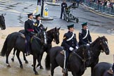 Lord Mayor's Show 2012: Entry 74 - The Band of The Royal Yeomanry (Inns of Court & City Yeomanry)..
Press stand opposite Mansion House, City of London,
London,
Greater London,
United Kingdom,
on 10 November 2012 at 11:32, image #936