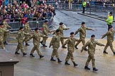 Lord Mayor's Show 2012: Entry 74 - The Band of The Royal Yeomanry (Inns of Court & City Yeomanry)..
Press stand opposite Mansion House, City of London,
London,
Greater London,
United Kingdom,
on 10 November 2012 at 11:32, image #940