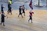 Lord Mayor's Show 2012: Entry 79 - Household Troops Band of the Salvation Army..
Press stand opposite Mansion House, City of London,
London,
Greater London,
United Kingdom,
on 10 November 2012 at 11:34, image #986