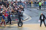Lord Mayor's Show 2012.
Press stand opposite Mansion House, City of London,
London,
Greater London,
United Kingdom,
on 10 November 2012 at 11:36, image #1065
