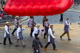 Lord Mayor's Show 2012: Entry 85 - Worshipful Company of Butchers..
Press stand opposite Mansion House, City of London,
London,
Greater London,
United Kingdom,
on 10 November 2012 at 11:38, image #1113