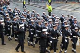 Lord Mayor's Show 2012: Entry 87 - Royal Navy (HMS Collingwood)..
Press stand opposite Mansion House, City of London,
London,
Greater London,
United Kingdom,
on 10 November 2012 at 11:38, image #1150