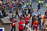 Lord Mayor's Show 2012: Entry 105 - Corps of Drums Society..
Press stand opposite Mansion House, City of London,
London,
Greater London,
United Kingdom,
on 10 November 2012 at 11:53, image #1476