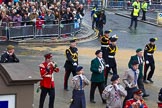 Lord Mayor's Show 2012: Entry 105 - Corps of Drums Society..
Press stand opposite Mansion House, City of London,
London,
Greater London,
United Kingdom,
on 10 November 2012 at 11:53, image #1479