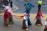 Lord Mayor's Show 2012: Entry 109 - The Light - Thomas Fredrick Willetts Foundation..
Press stand opposite Mansion House, City of London,
London,
Greater London,
United Kingdom,
on 10 November 2012 at 11:55, image #1552