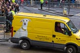 Lord Mayor's Show 2012: Entry 114 - Dogs Trust..
Press stand opposite Mansion House, City of London,
London,
Greater London,
United Kingdom,
on 10 November 2012 at 11:58, image #1652