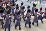 Lord Mayor's Show 2012: Entry 139 - The Band of the Coldstream Guards..
Press stand opposite Mansion House, City of London,
London,
Greater London,
United Kingdom,
on 10 November 2012 at 12:06, image #1885