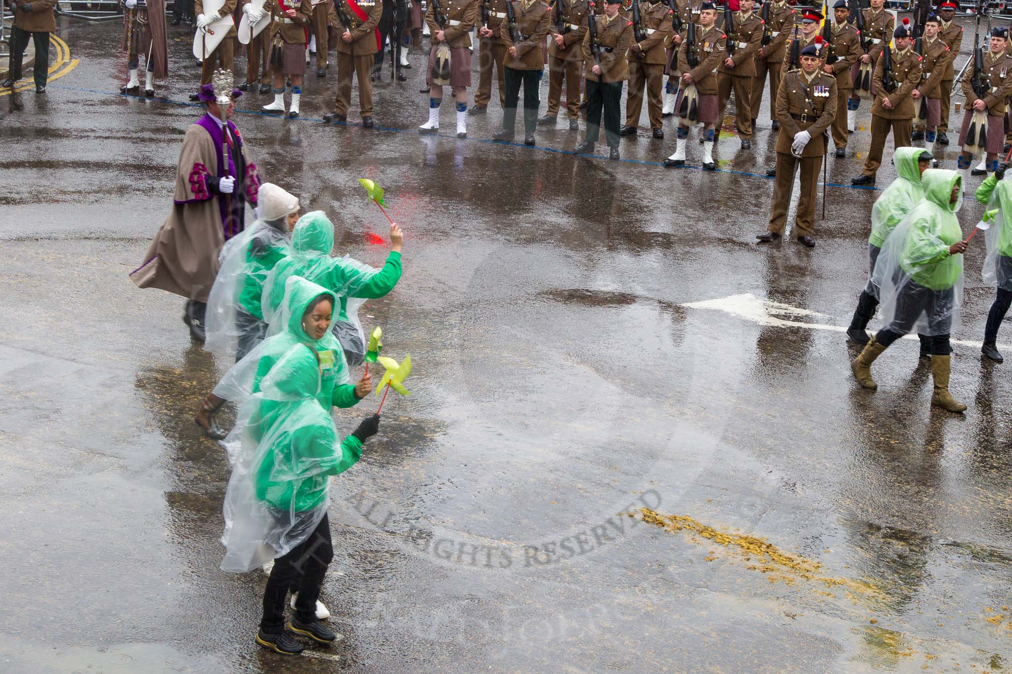 Lord Mayor's Show 2013: 5-Nat West promoting 'Inspiring Enterprice' programme that ecnourages more people, in more community , to explore enterprise..
Press stand opposite Mansion House, City of London,
London,
Greater London,
United Kingdom,
on 09 November 2013 at 11:02, image #166