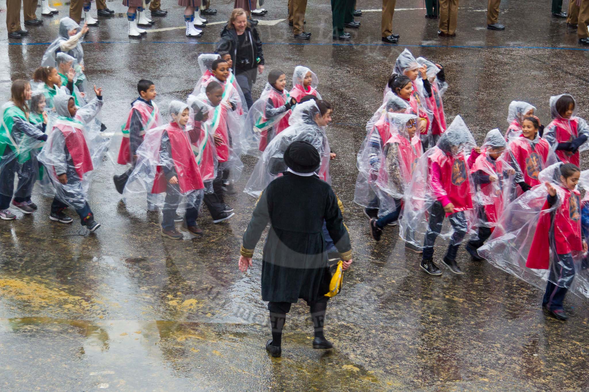 Lord Mayor's Show 2013: 10-Clio's Company interactive theatre for school and community audience. Here they are presented their version of Anne Boleyn's..
Press stand opposite Mansion House, City of London,
London,
Greater London,
United Kingdom,
on 09 November 2013 at 11:04, image #233