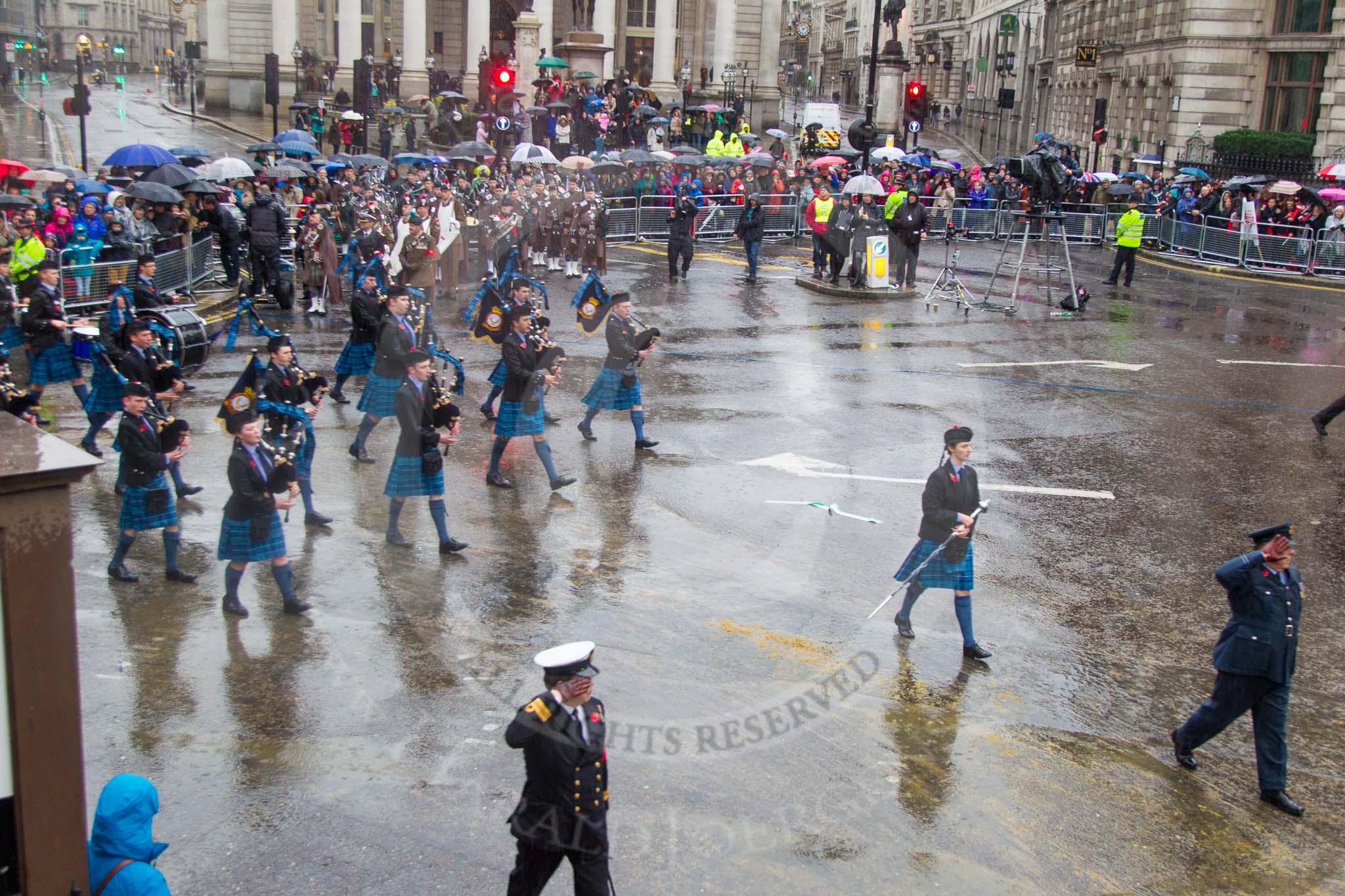 Lord Mayor's Show 2013: 22-Air Training Corps Band- many of these young musician will archieve BTEC qualification in Music Services..
Press stand opposite Mansion House, City of London,
London,
Greater London,
United Kingdom,
on 09 November 2013 at 11:11, image #333