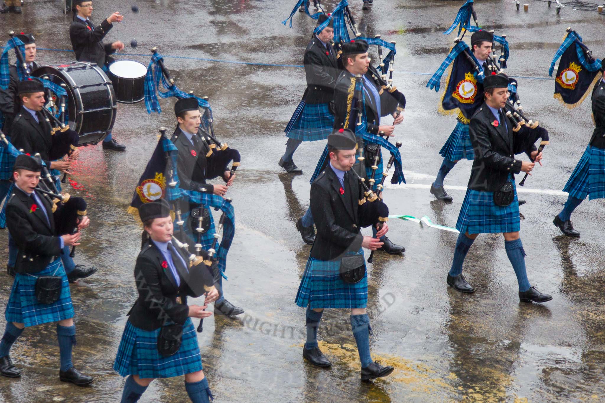 Lord Mayor's Show 2013: 22-Air Training Corps Band- many of these young musician will archieve BTEC qualification in Music Services..
Press stand opposite Mansion House, City of London,
London,
Greater London,
United Kingdom,
on 09 November 2013 at 11:11, image #335
