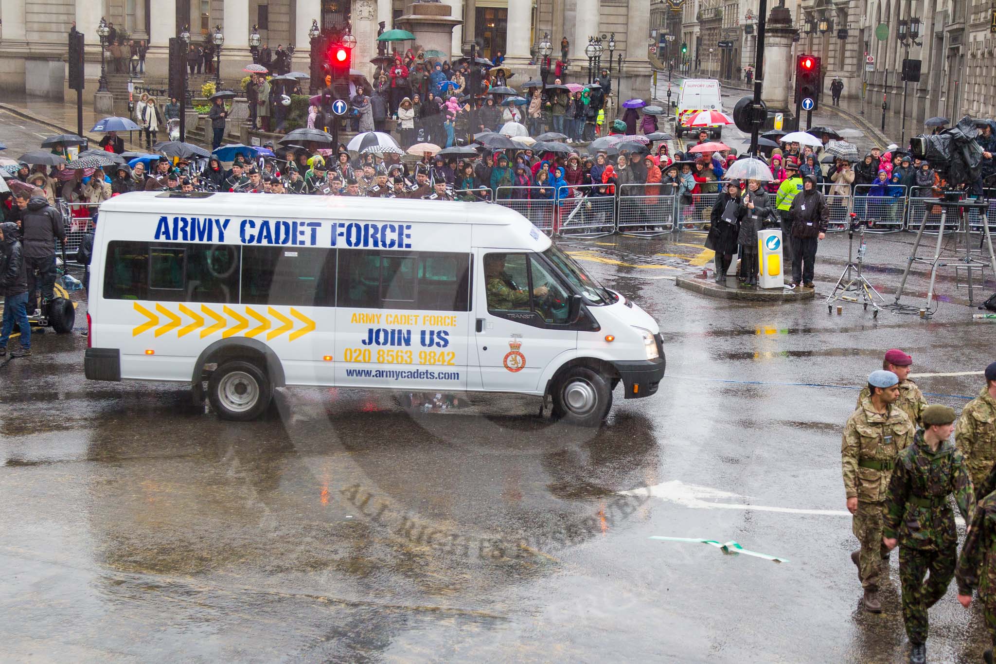 Lord Mayor's Show 2013: 24-Army Cadet Force-one of the UK's oldest, largest and most successful youth organisations..
Press stand opposite Mansion House, City of London,
London,
Greater London,
United Kingdom,
on 09 November 2013 at 11:12, image #361