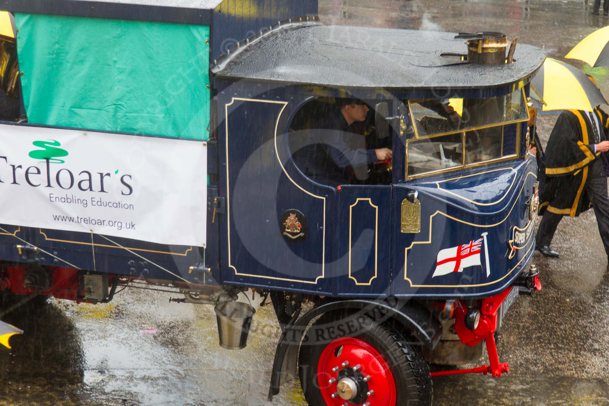 Lord Mayor's Show 2013: 33-Worshipful Company of Blacksmiths-since 1299 Company has supported and promoted the craft of blacksmithings..
Press stand opposite Mansion House, City of London,
London,
Greater London,
United Kingdom,
on 09 November 2013 at 11:17, image #435
