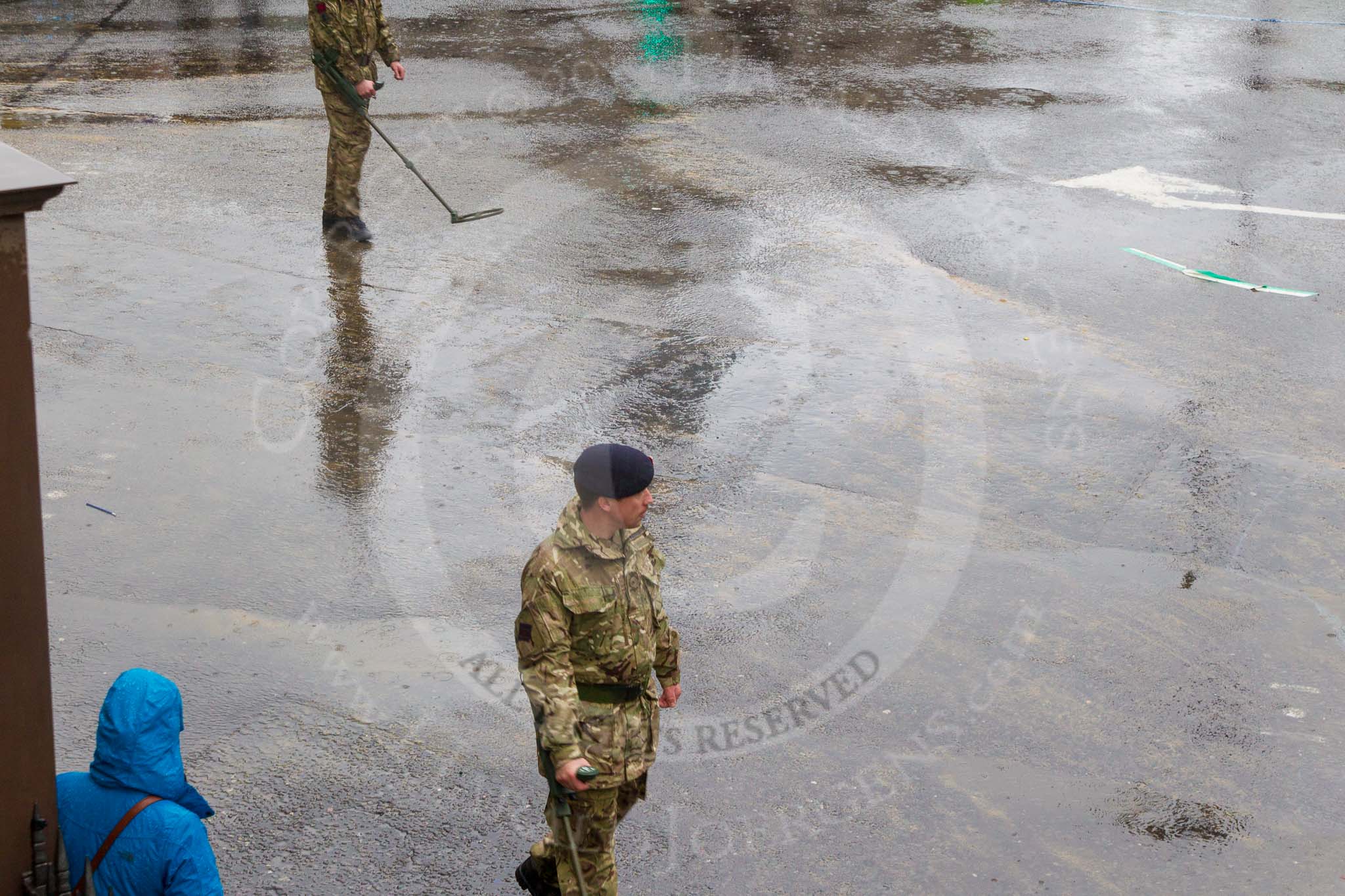 Lord Mayor's Show 2013: 90-217 Squadron 33 Engineer Regiment Royal Engineers- specialising in explosive ordance disposal and high-risk, high-assurance search support..
Press stand opposite Mansion House, City of London,
London,
Greater London,
United Kingdom,
on 09 November 2013 at 11:49, image #1090