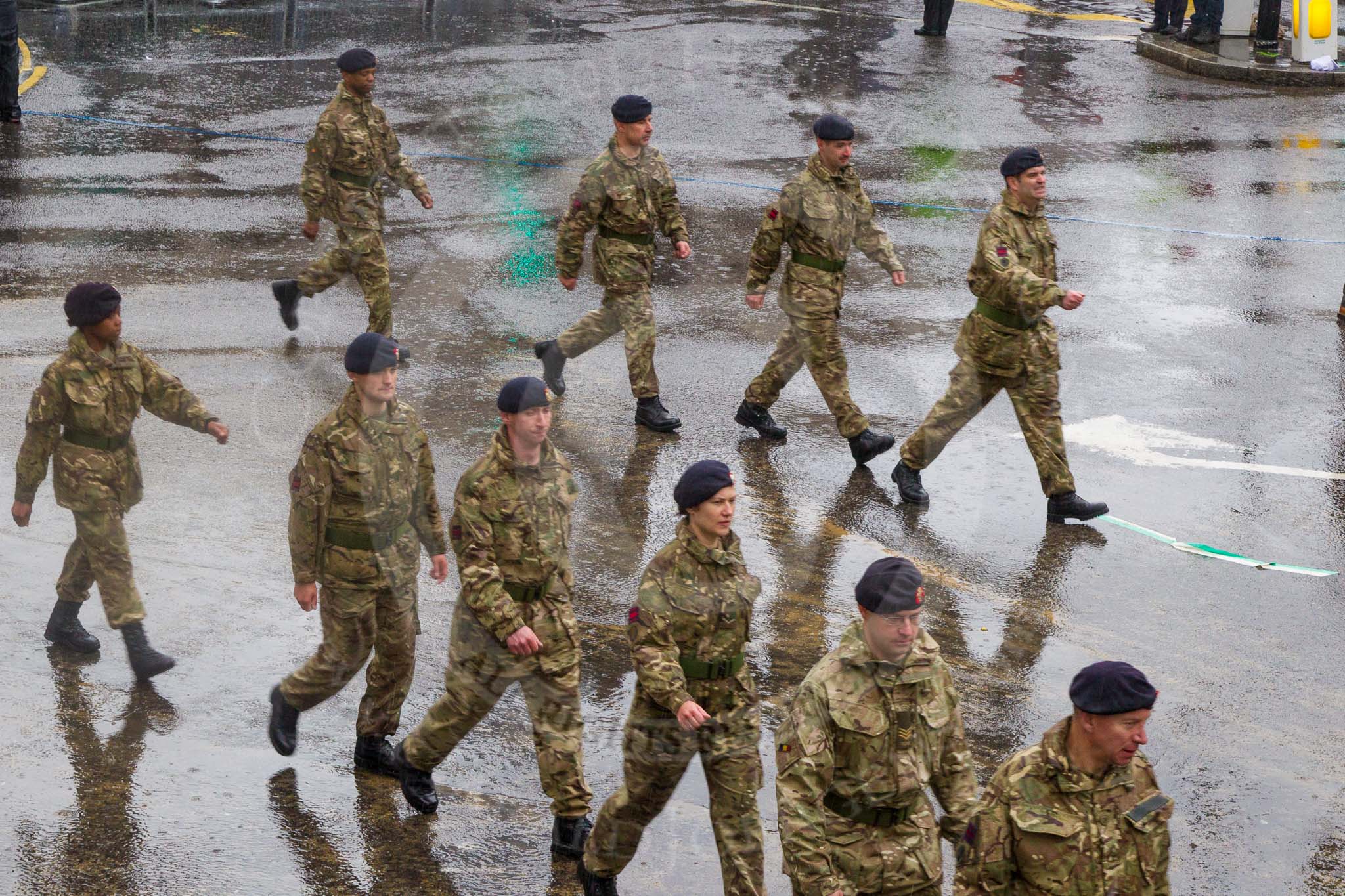 Lord Mayor's Show 2013: 90-217 Squadron 33 Engineer Regiment Royal Engineers- specialising in explosive ordance disposal and high-risk, high-assurance search support..
Press stand opposite Mansion House, City of London,
London,
Greater London,
United Kingdom,
on 09 November 2013 at 11:49, image #1101
