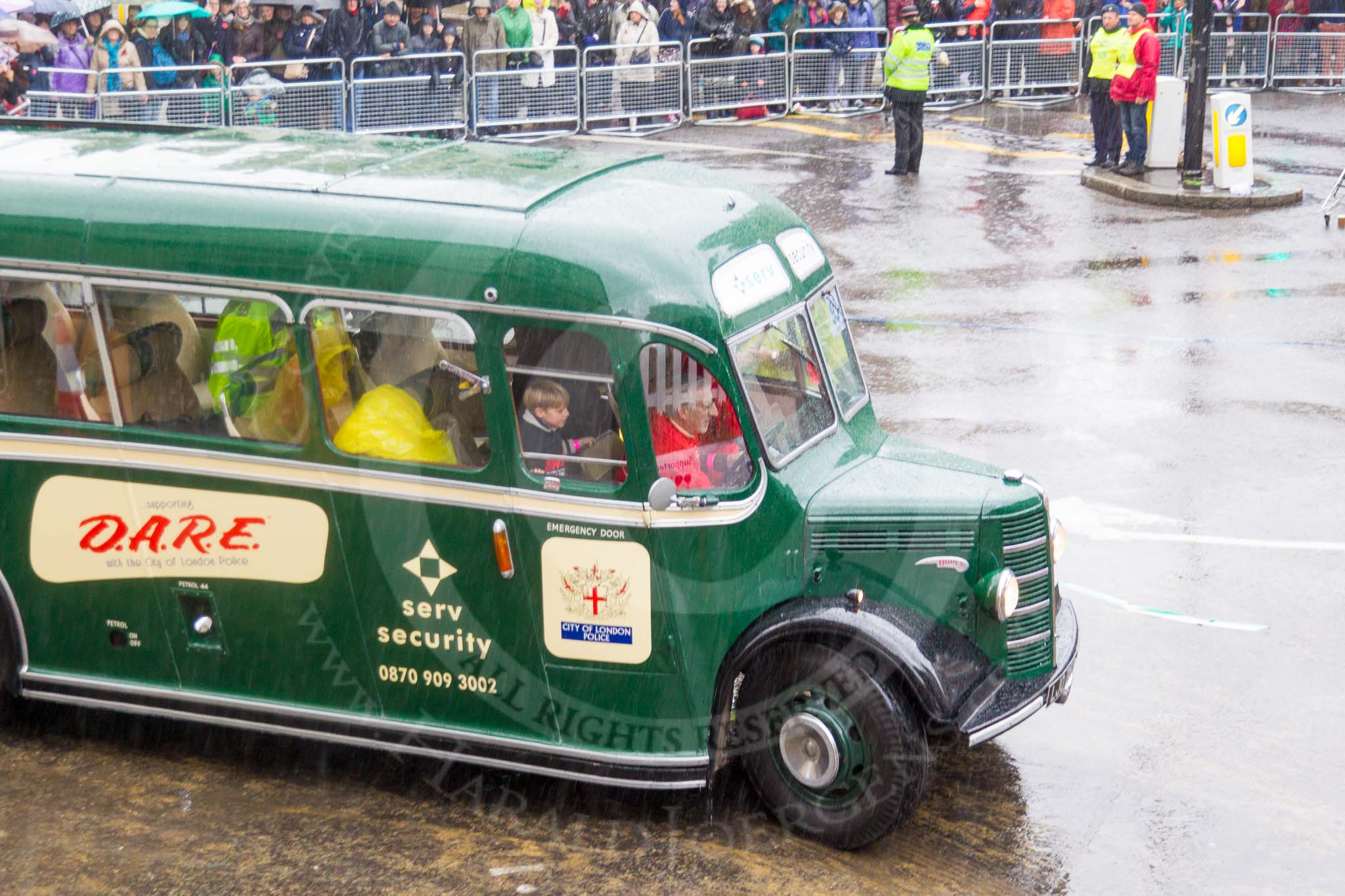 Lord Mayor's Show 2013: 93-DARE City of London-Drug Abuse Resistance Education has been providing social education in the City of London for nearly 17 years..
Press stand opposite Mansion House, City of London,
London,
Greater London,
United Kingdom,
on 09 November 2013 at 11:51, image #1124