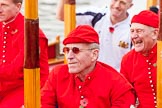 Lord Mayor's Show 2013: Thames Watermen on board of Gloriana, the barge built for The Queen's Diamond Jubilee, ready to row the Lord Mayor from Westminster to the City. Photo by Mike Garland..




on 09 November 2013 at 08:35, image #9