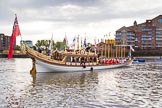 Lord Mayor's Show 2013: The Queen's Row Barge Gloriana setting off from Westminster Boating Base, carrying the Lord Mayor down the Thames from Westminster to the City. Photo by Mike Garland..




on 09 November 2013 at 08:39, image #12