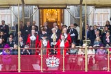 Lord Mayor's Show 2013.
Press stand opposite Mansion House, City of London,
London,
Greater London,
United Kingdom,
on 09 November 2013 at 11:00, image #138