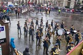 Lord Mayor's Show 2013: 15-Band of The Royal Air Force-The Central Band of the Royal Air Force is one of the oldest band in RAF..
Press stand opposite Mansion House, City of London,
London,
Greater London,
United Kingdom,
on 09 November 2013 at 11:08, image #290