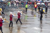 Lord Mayor's Show 2013: 61-Household Tropps  Band of theSalvation Army-this is the band represents some 500 Salvation Army bands from all over of UK..
Press stand opposite Mansion House, City of London,
London,
Greater London,
United Kingdom,
on 09 November 2013 at 11:34, image #777