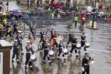 Lord Mayor's Show 2013: 101-London Area Sea Cadet Band-more than 100 Sea Cadets from 16 units across London are taking part in the parade this year..
Press stand opposite Mansion House, City of London,
London,
Greater London,
United Kingdom,
on 09 November 2013 at 11:53, image #1193