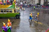 Lord Mayor's Show 2013: 106- Candlewick Ward- it is the oldest active Ward Club and today has a membership of 2150..
Press stand opposite Mansion House, City of London,
London,
Greater London,
United Kingdom,
on 09 November 2013 at 11:56, image #1238