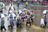 Lord Mayor's Show 2013: 117-Worshipful Company of Plumbers- one of the most ancient Livery Companies, the Plumbers have provided essential support to the City for nearly 650 years..
Press stand opposite Mansion House, City of London,
London,
Greater London,
United Kingdom,
on 09 November 2013 at 12:03, image #1335