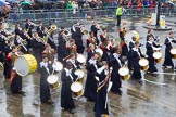 Lord Mayor's Show 2013: 121-Christ Hospital School Band- The hospital was founded in London in 1552 and though now located in Sussex, it continues to enjoy close links with the City..
Press stand opposite Mansion House, City of London,
London,
Greater London,
United Kingdom,
on 09 November 2013 at 12:05, image #1363