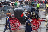 Lord Mayor's Show 2013: Carriages used by the Worshipful Companies and Guilds of the City, further information would be most welcome!.
Press stand opposite Mansion House, City of London,
London,
Greater London,
United Kingdom,
on 09 November 2013 at 12:07, image #1390