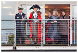 Lord Mayor's Show 2013: The Lord Mayor, Alderman Fiona Woolf, at Westminster Boating Base. Photo by Mike Garland. Image #4, 09 November 2013 08:19 River Thames, London, UK