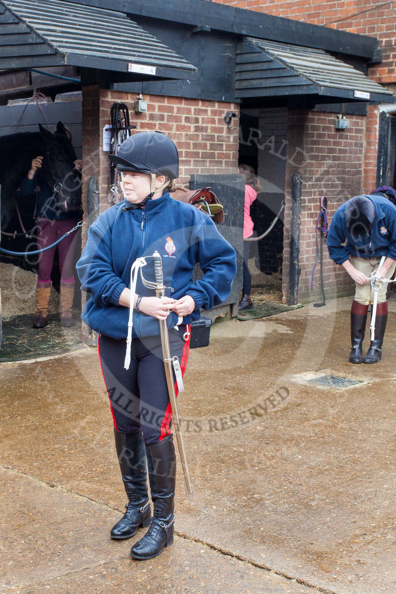 The Light Cavalry HAC Annual Review and Inspection 2013.
Flemish Farm, Windsor Great Park,
Windsor,
Berkshire,
United Kingdom,
on 09 June 2013 at 09:39, image #30