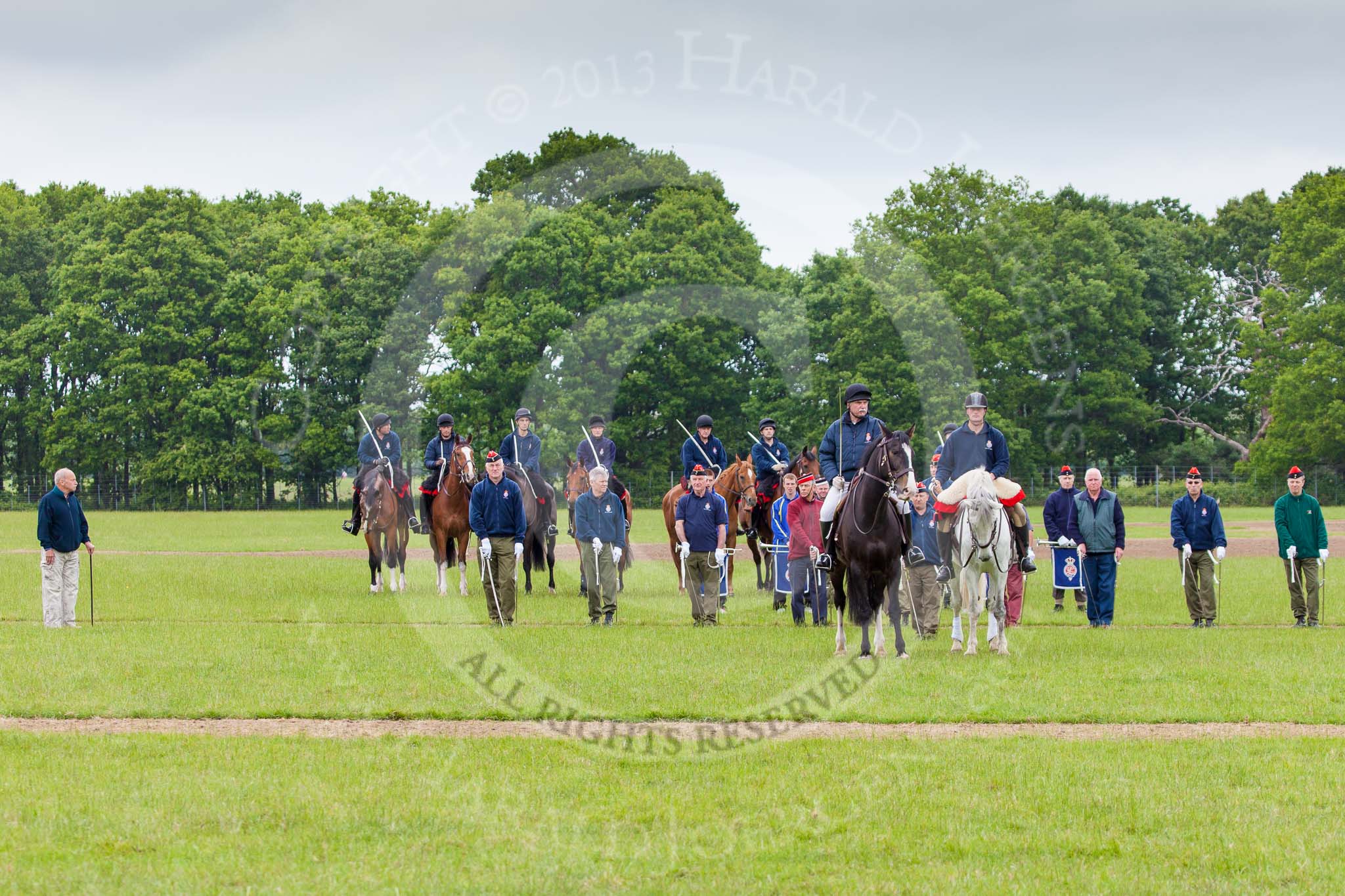 The Light Cavalry HAC Annual Review and Inspection 2013.
Windsor Great Park Review Ground,
Windsor,
Berkshire,
United Kingdom,
on 09 June 2013 at 10:37, image #52