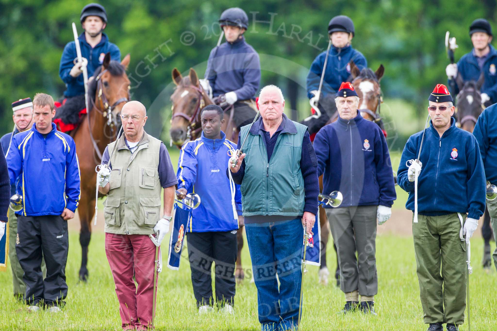 The Light Cavalry HAC Annual Review and Inspection 2013.
Windsor Great Park Review Ground,
Windsor,
Berkshire,
United Kingdom,
on 09 June 2013 at 10:39, image #58