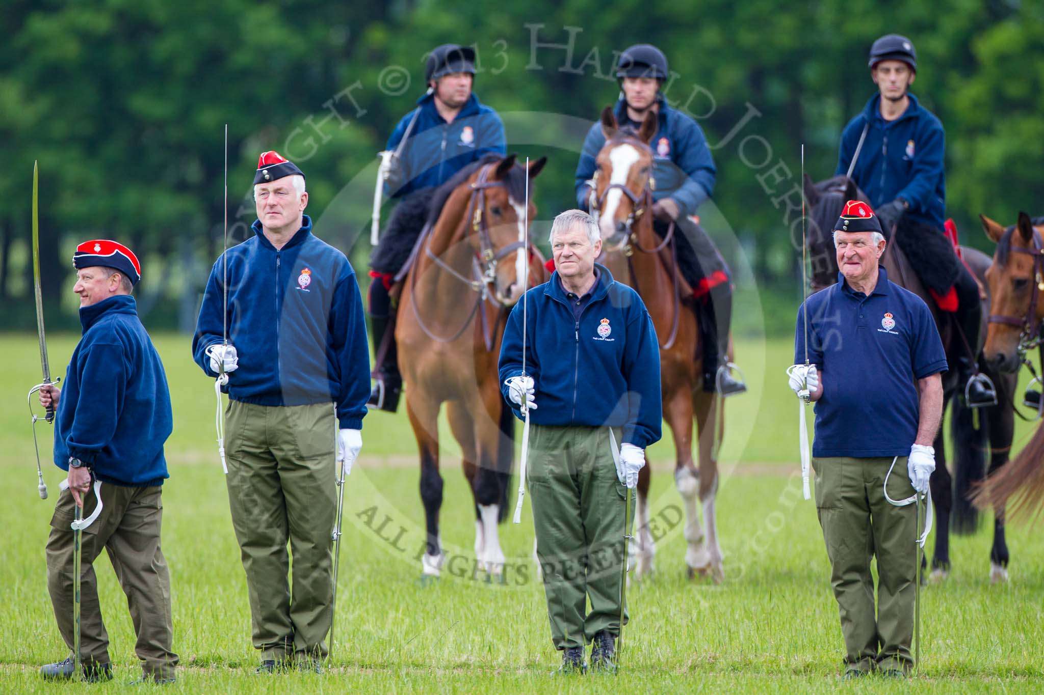 The Light Cavalry HAC Annual Review and Inspection 2013.
Windsor Great Park Review Ground,
Windsor,
Berkshire,
United Kingdom,
on 09 June 2013 at 10:40, image #59