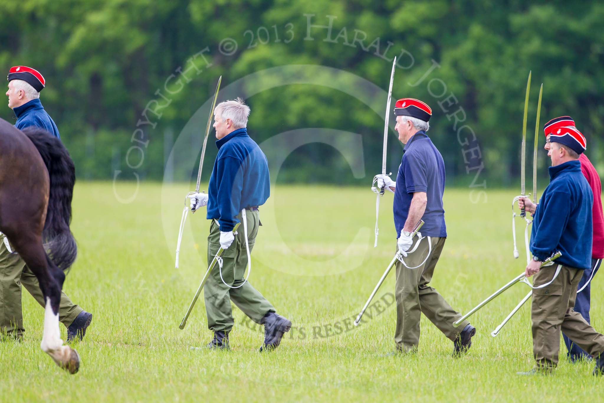 The Light Cavalry HAC Annual Review and Inspection 2013.
Windsor Great Park Review Ground,
Windsor,
Berkshire,
United Kingdom,
on 09 June 2013 at 10:44, image #73
