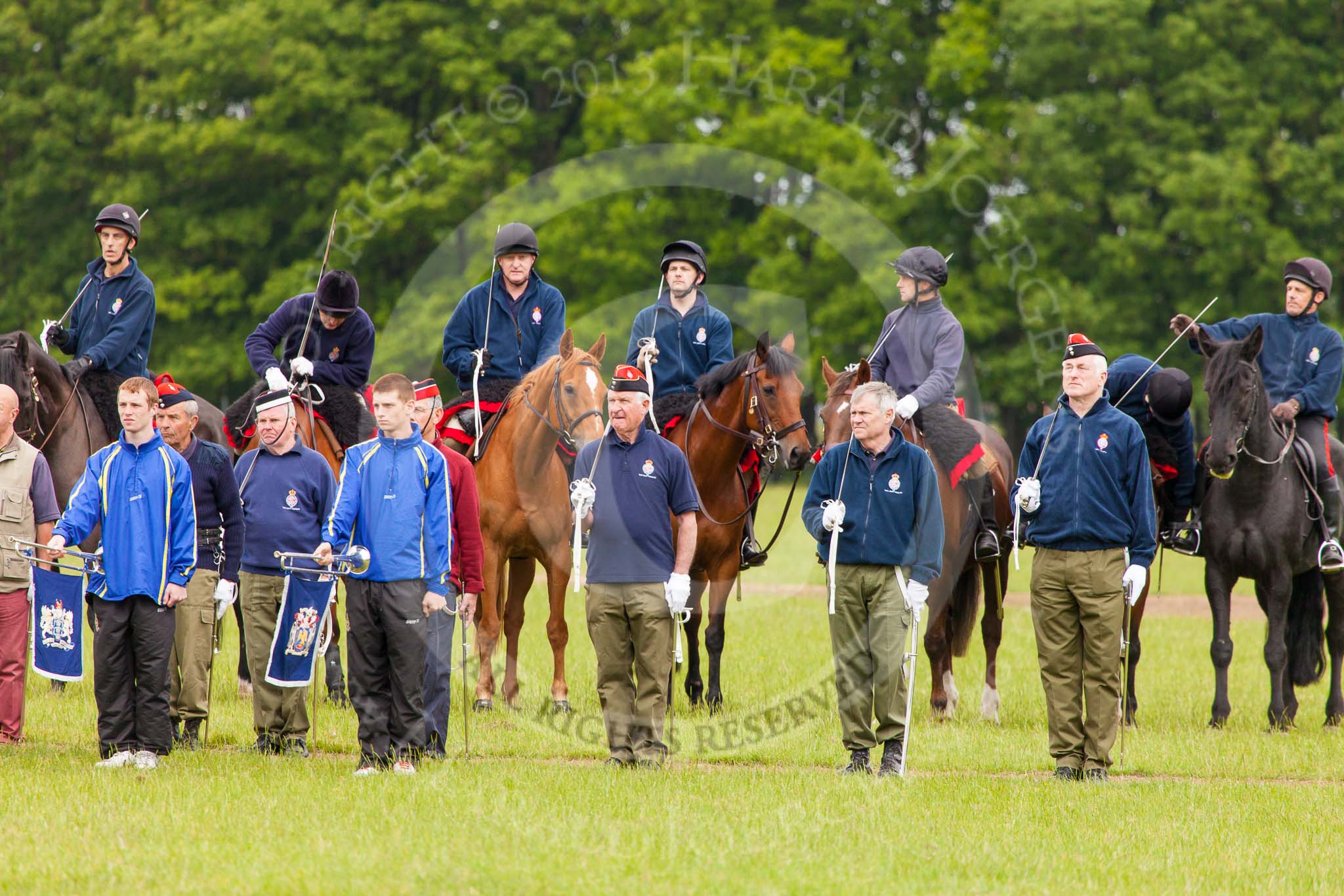 The Light Cavalry HAC Annual Review and Inspection 2013.
Windsor Great Park Review Ground,
Windsor,
Berkshire,
United Kingdom,
on 09 June 2013 at 10:53, image #102