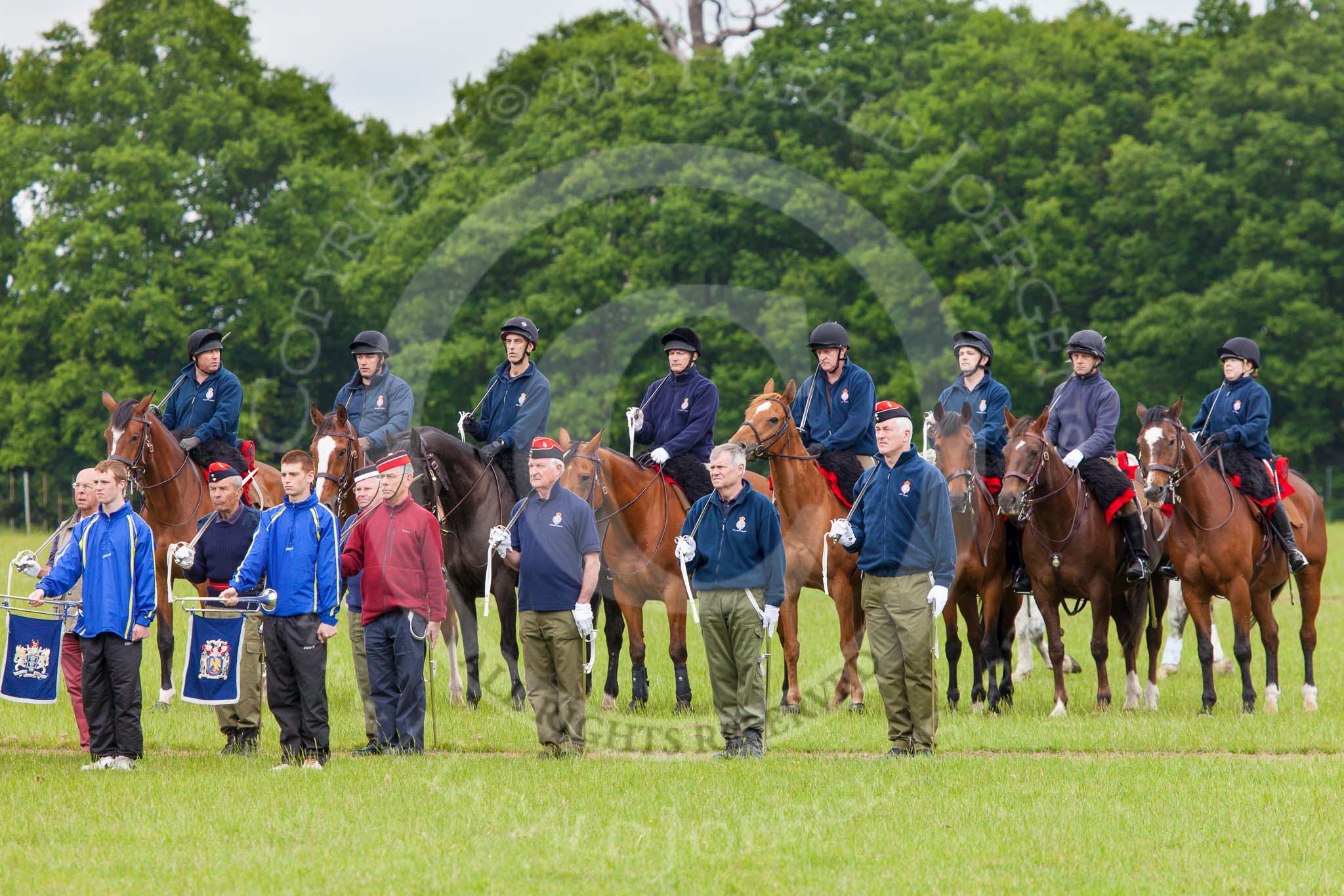 The Light Cavalry HAC Annual Review and Inspection 2013.
Windsor Great Park Review Ground,
Windsor,
Berkshire,
United Kingdom,
on 09 June 2013 at 10:54, image #107
