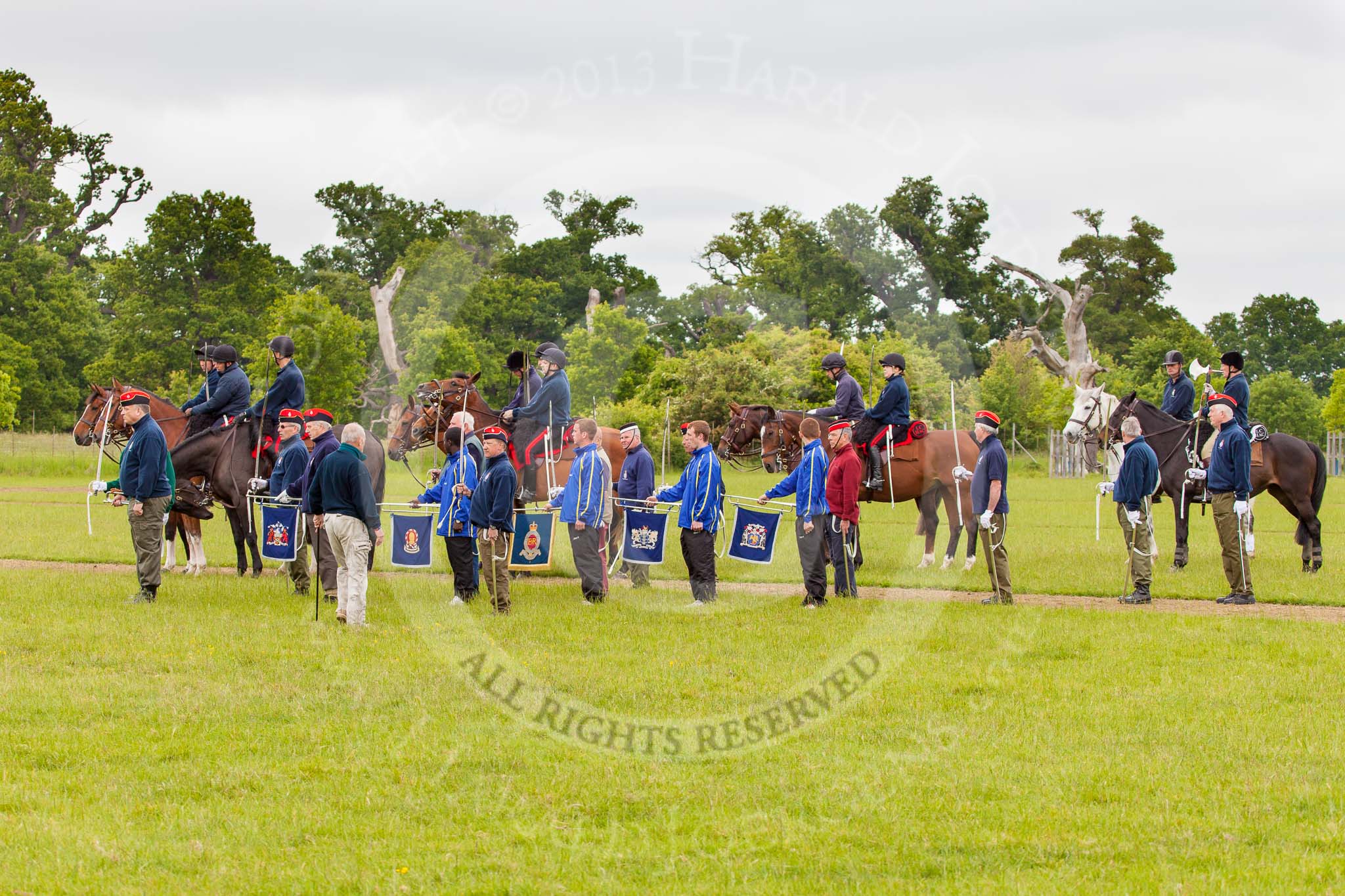 The Light Cavalry HAC Annual Review and Inspection 2013.
Windsor Great Park Review Ground,
Windsor,
Berkshire,
United Kingdom,
on 09 June 2013 at 10:58, image #120