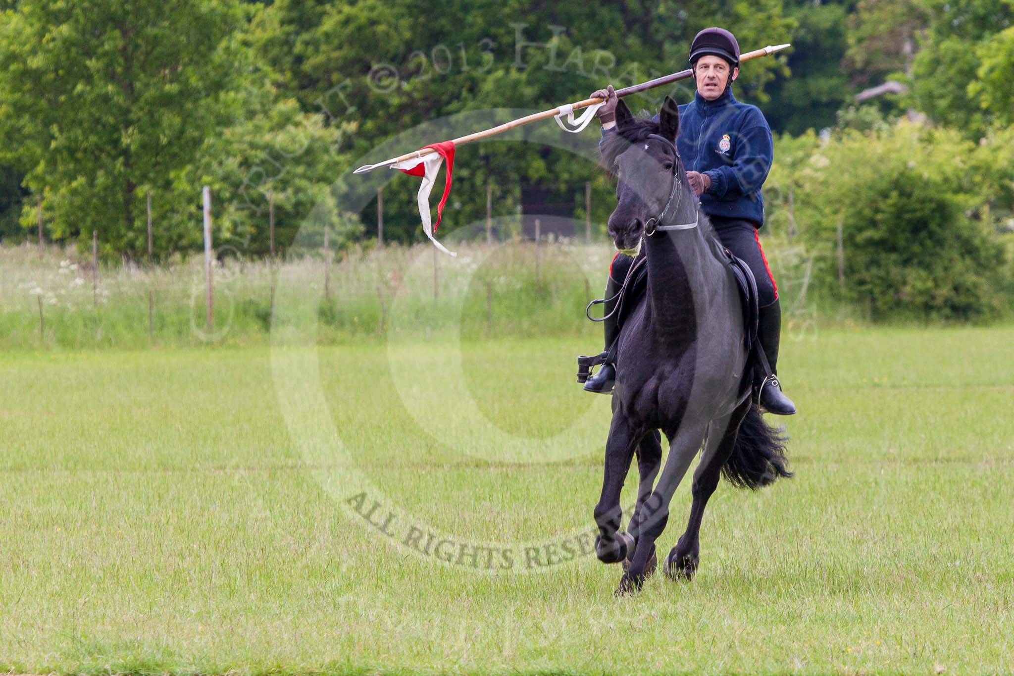 The Light Cavalry HAC Annual Review and Inspection 2013.
Windsor Great Park Review Ground,
Windsor,
Berkshire,
United Kingdom,
on 09 June 2013 at 11:33, image #132