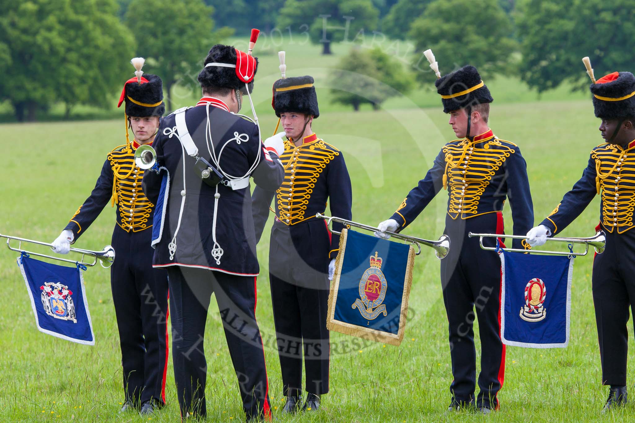 The Light Cavalry HAC Annual Review and Inspection 2013.
Windsor Great Park Review Ground,
Windsor,
Berkshire,
United Kingdom,
on 09 June 2013 at 12:30, image #177