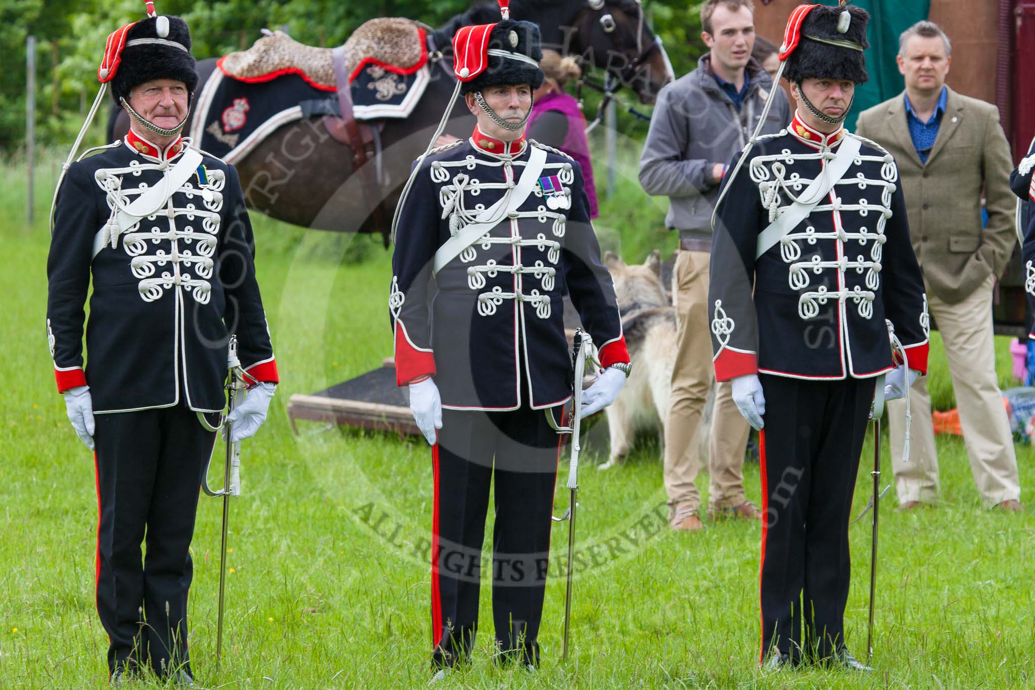 The Light Cavalry HAC Annual Review and Inspection 2013.
Windsor Great Park Review Ground,
Windsor,
Berkshire,
United Kingdom,
on 09 June 2013 at 12:31, image #200