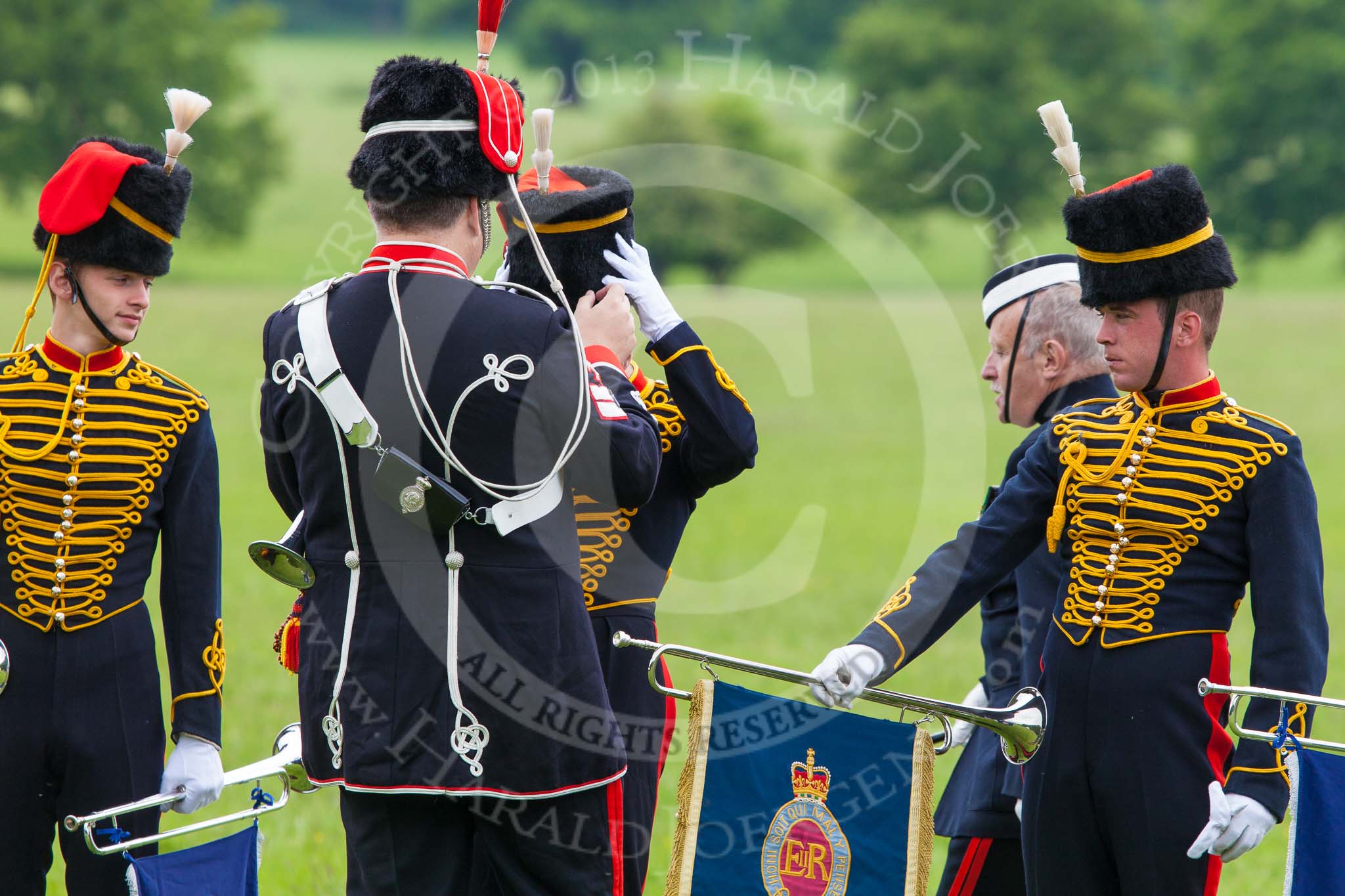 The Light Cavalry HAC Annual Review and Inspection 2013.
Windsor Great Park Review Ground,
Windsor,
Berkshire,
United Kingdom,
on 09 June 2013 at 12:31, image #218