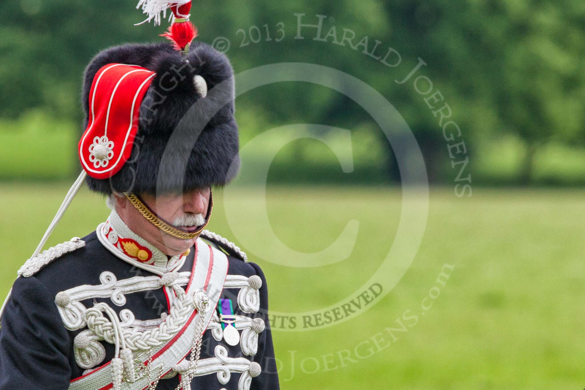 The Light Cavalry HAC Annual Review and Inspection 2013.
Windsor Great Park Review Ground,
Windsor,
Berkshire,
United Kingdom,
on 09 June 2013 at 12:31, image #219