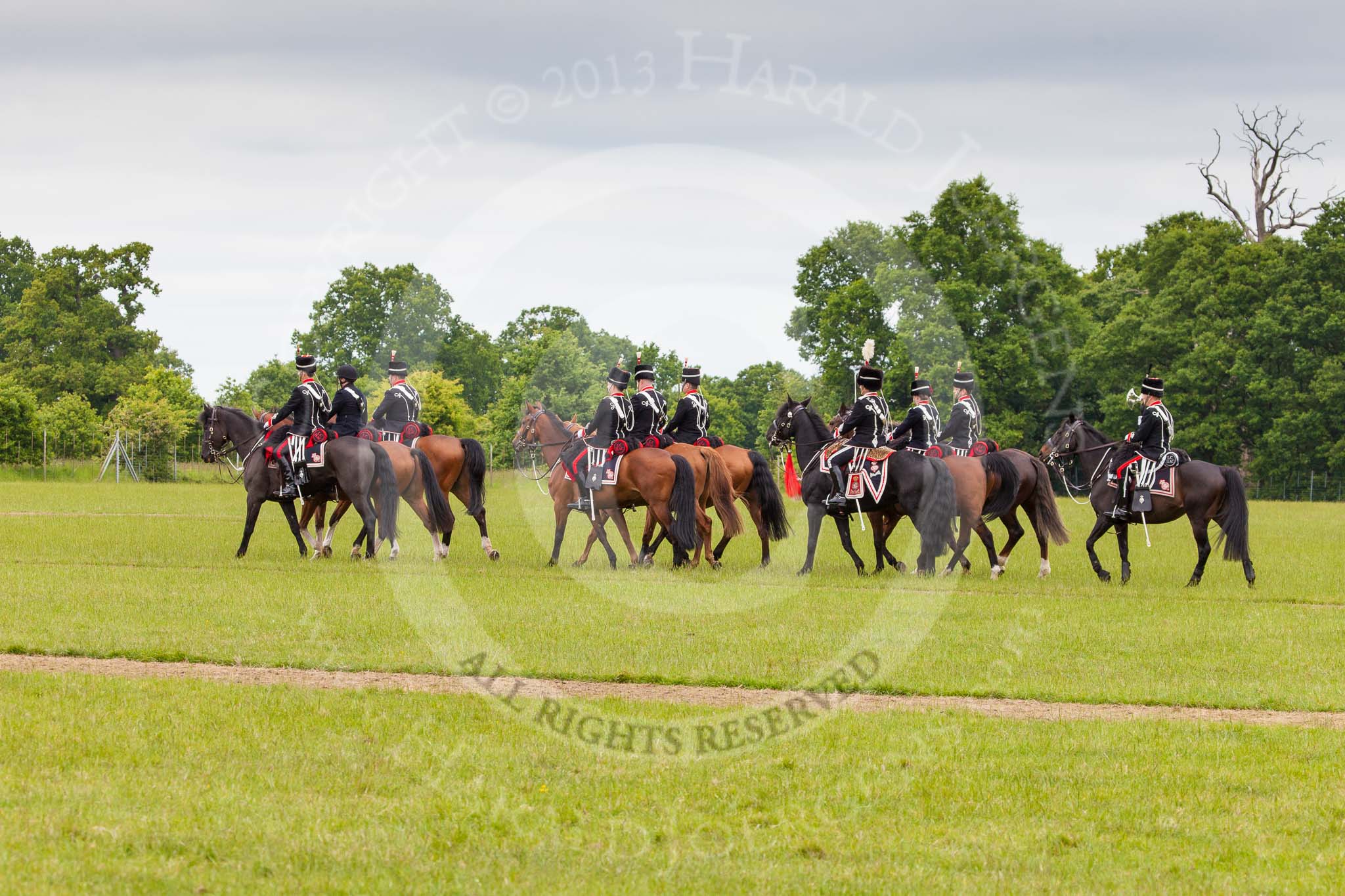The Light Cavalry HAC Annual Review and Inspection 2013.
Windsor Great Park Review Ground,
Windsor,
Berkshire,
United Kingdom,
on 09 June 2013 at 13:30, image #388