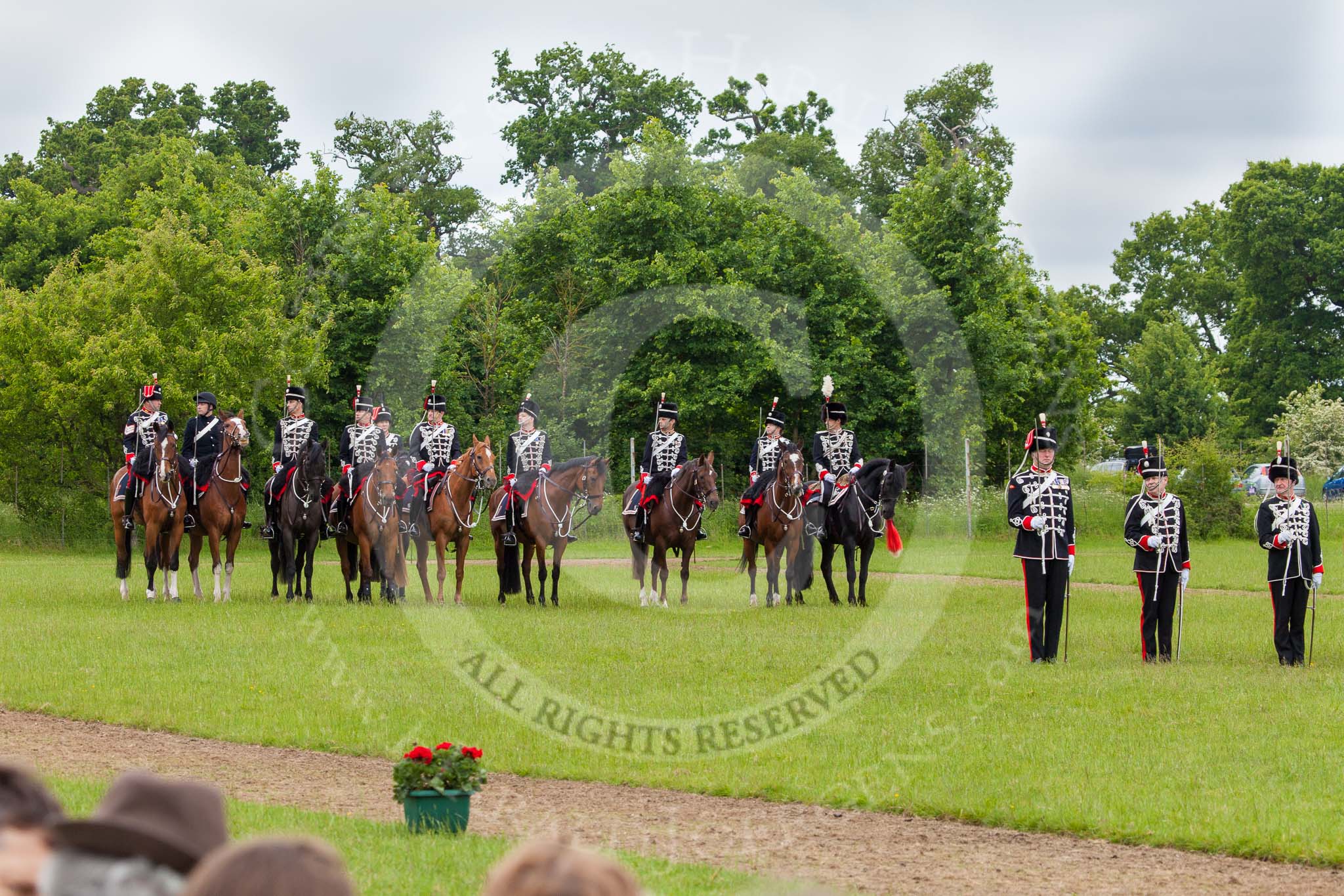 The Light Cavalry HAC Annual Review and Inspection 2013.
Windsor Great Park Review Ground,
Windsor,
Berkshire,
United Kingdom,
on 09 June 2013 at 13:31, image #401